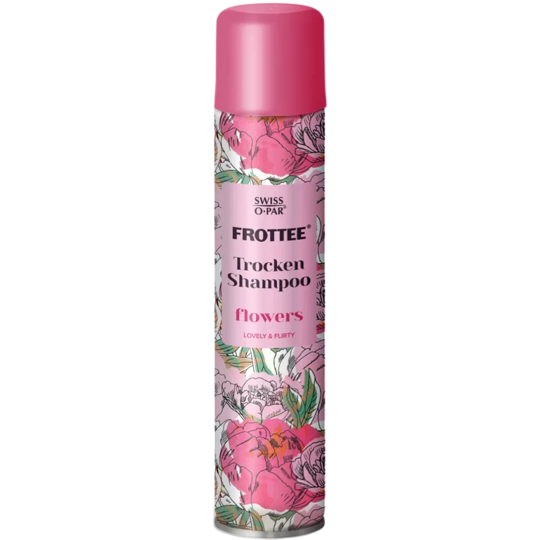 Frottee Trockenshampoo Flowers